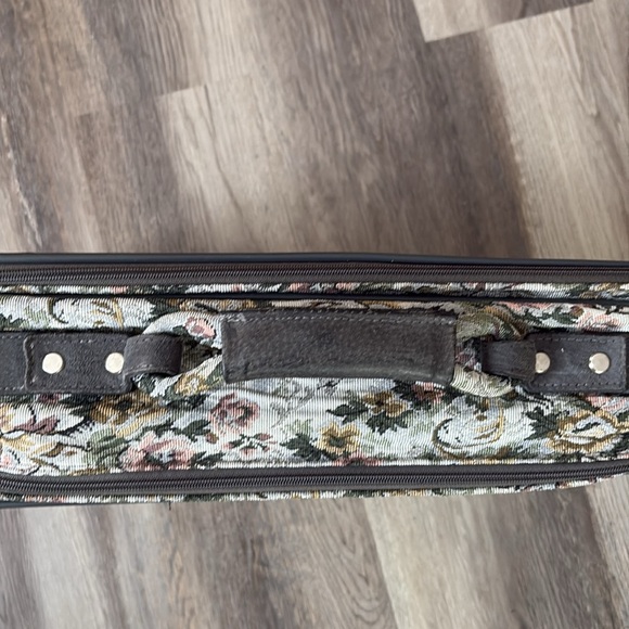 Floral Tapestry Suitcase - Picture 8 of 13